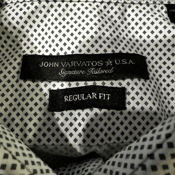 John Varvatos USA‎ Signature Tailored Button Down Shirt Men’s Size 16 32/33 - Picture 4 of 7